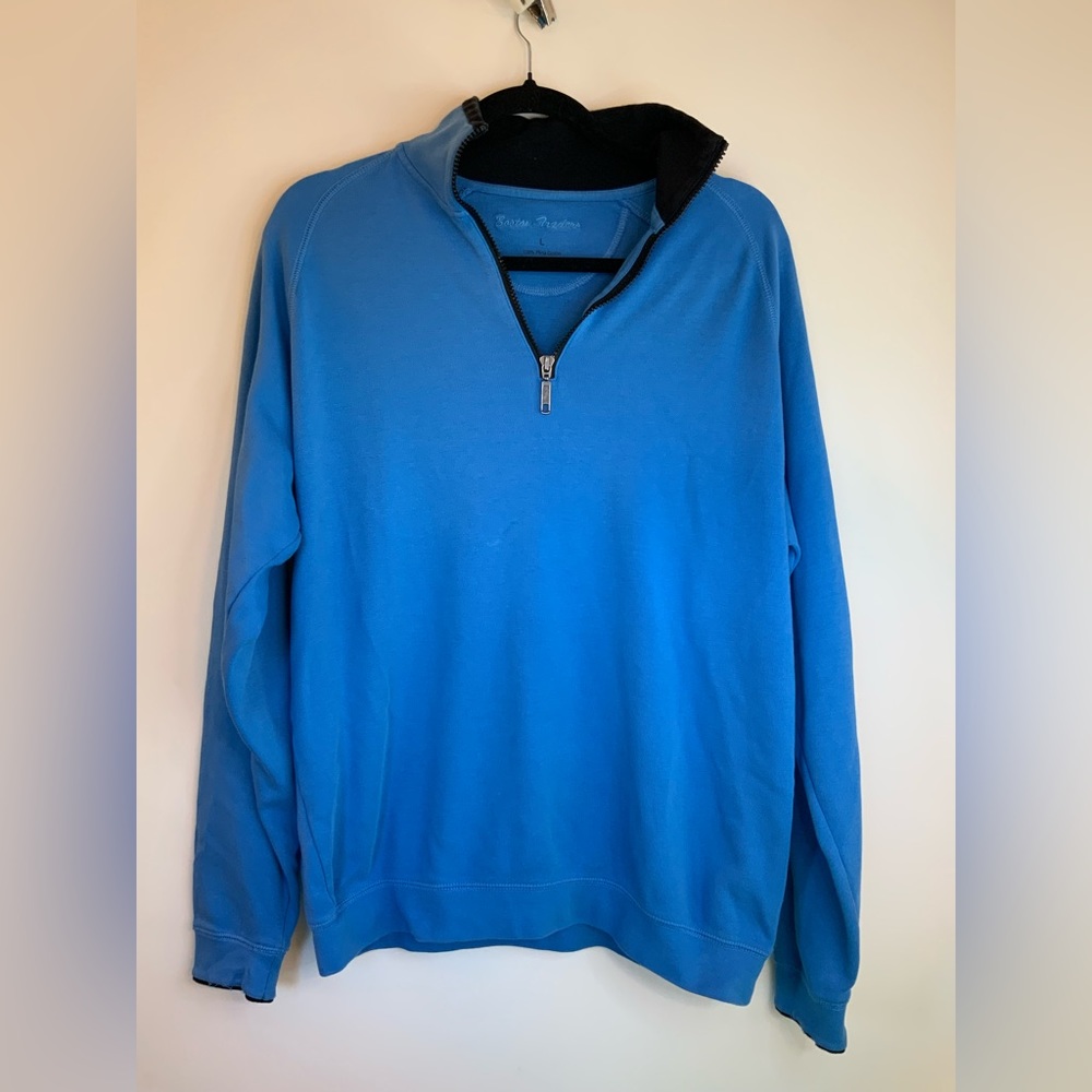 Men’s Blue Boston Traders Pima Cotton Pullover